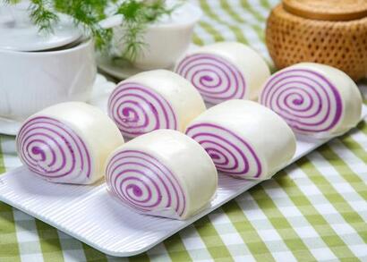 紫薯花卷最简单的做法