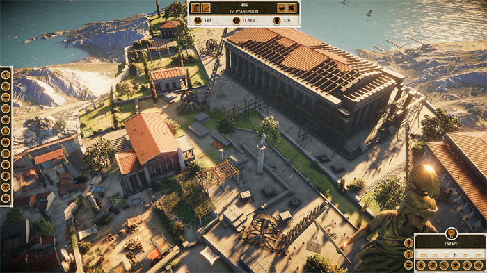 城市管理游戏《希腊建造者》 在Steam开放Playtest申请