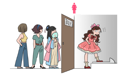 为什么女厕所总是排长队（为什么女厕所里总是排着长队）