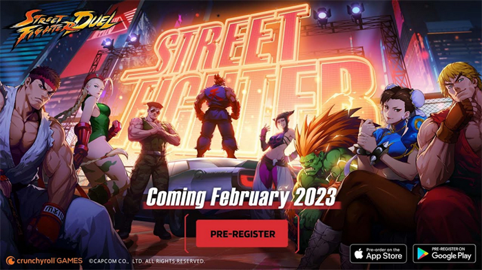 《街头霸王：对决》手游先导预告 2月海外上线