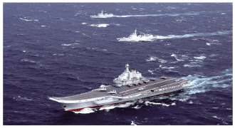 时代印记见证海军强军航迹——记人民海军成立74周年