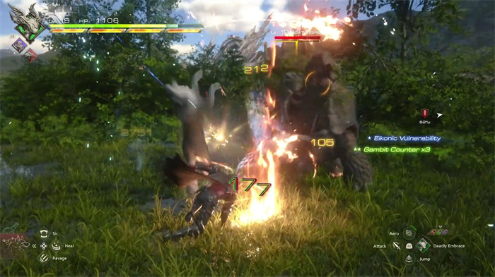 《最终幻想16》新战斗视频 使用召唤兽力量战斗