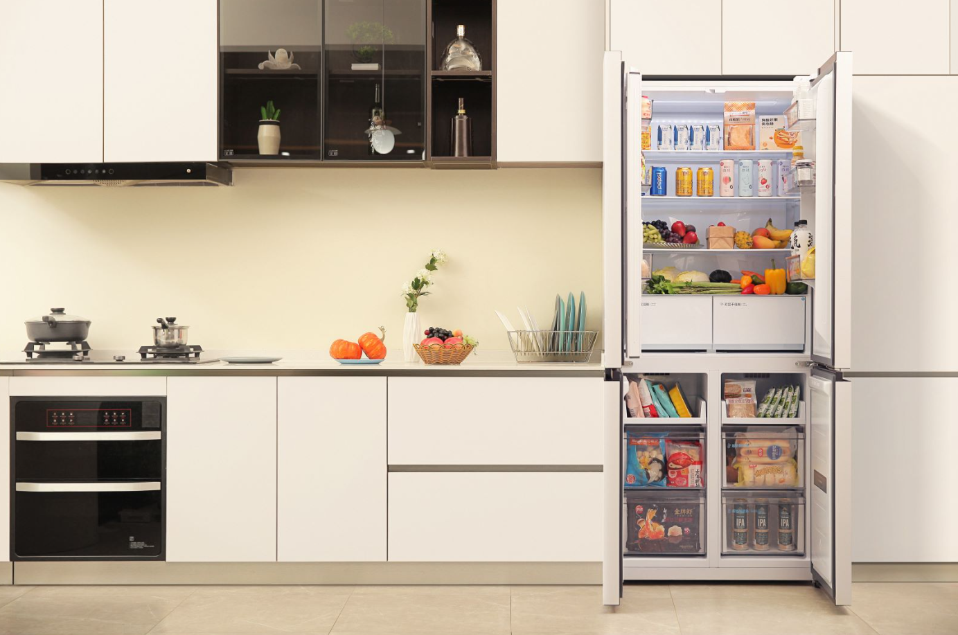 618冰箱选购攻略分享，TCL、美的嵌入式冰箱横评，哪个牌子更好？