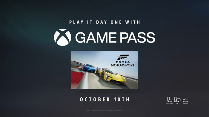 微软正式官宣新作《极限竞速：Motorsport》 10月10日发售