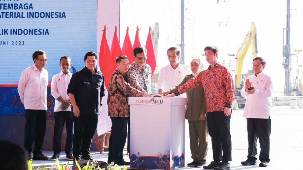 佐科总统出席海亮股份印尼年产10万吨高性能电解铜箔项目开工仪式