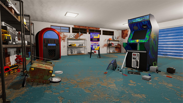 《修理厂：修复模拟器》登陆steam 修复组装各种玩意