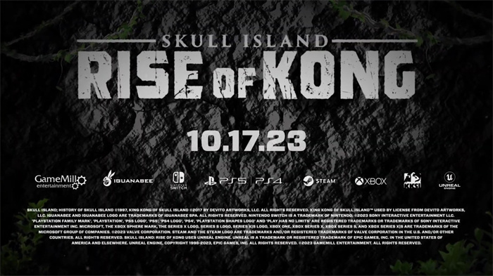 《骷髅岛：金刚崛起》新预告 10月17日发售